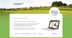 Desktop Screenshot of golf.bravoadmin.se